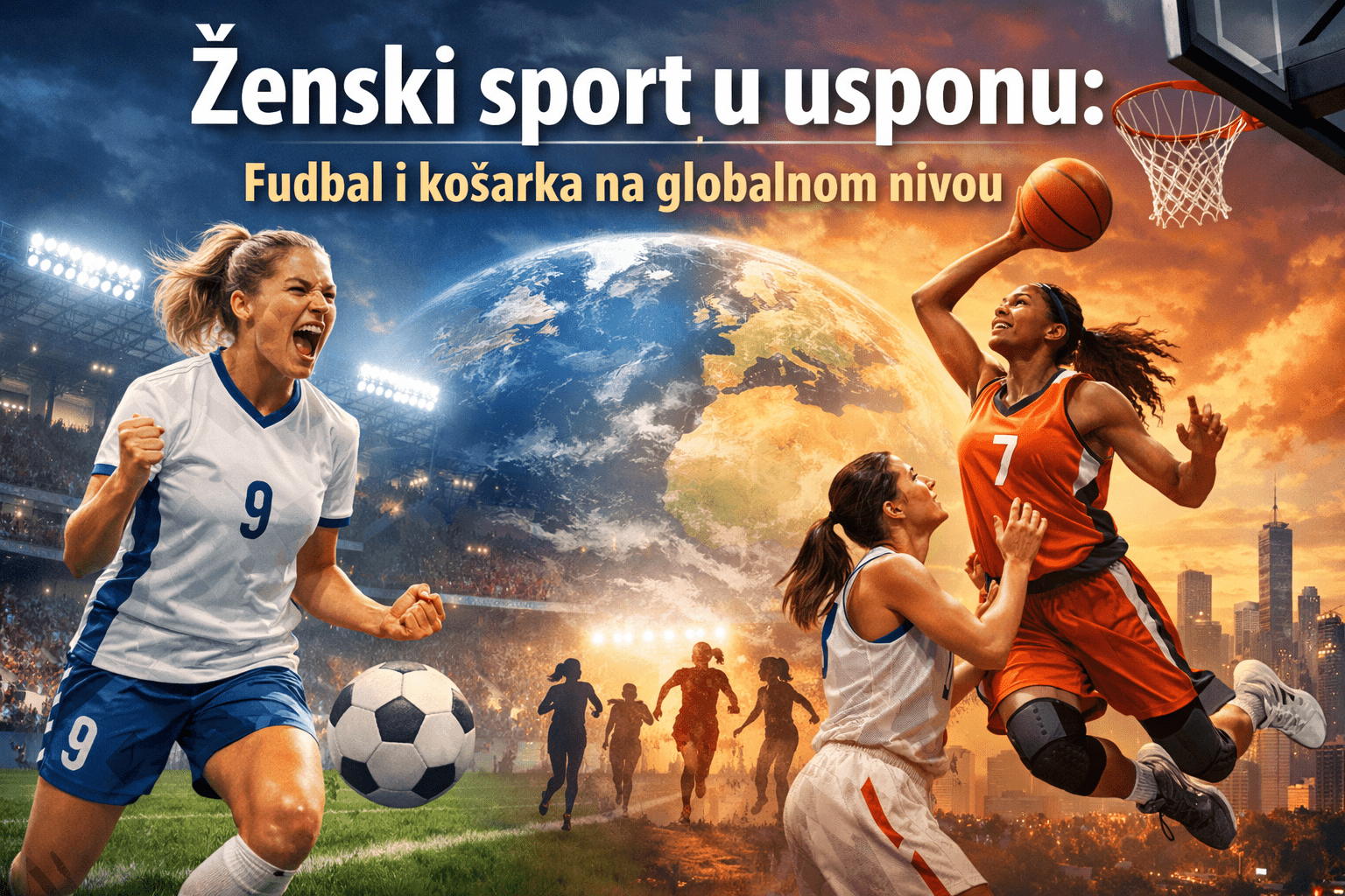 Ženski sport u usponu: fudbal i košarka na globalnom nivou