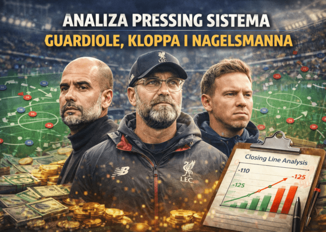 Analiza pressing sistema Guardiole, Kloppa i Nagelsmanna