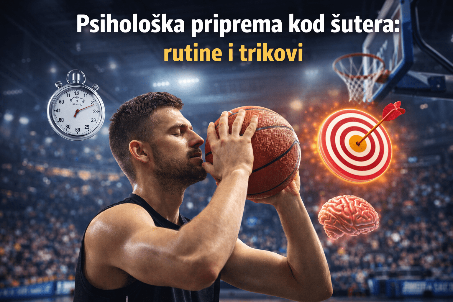 Psihološka priprema kod šutera: rutine i trikovi koji prave razliku