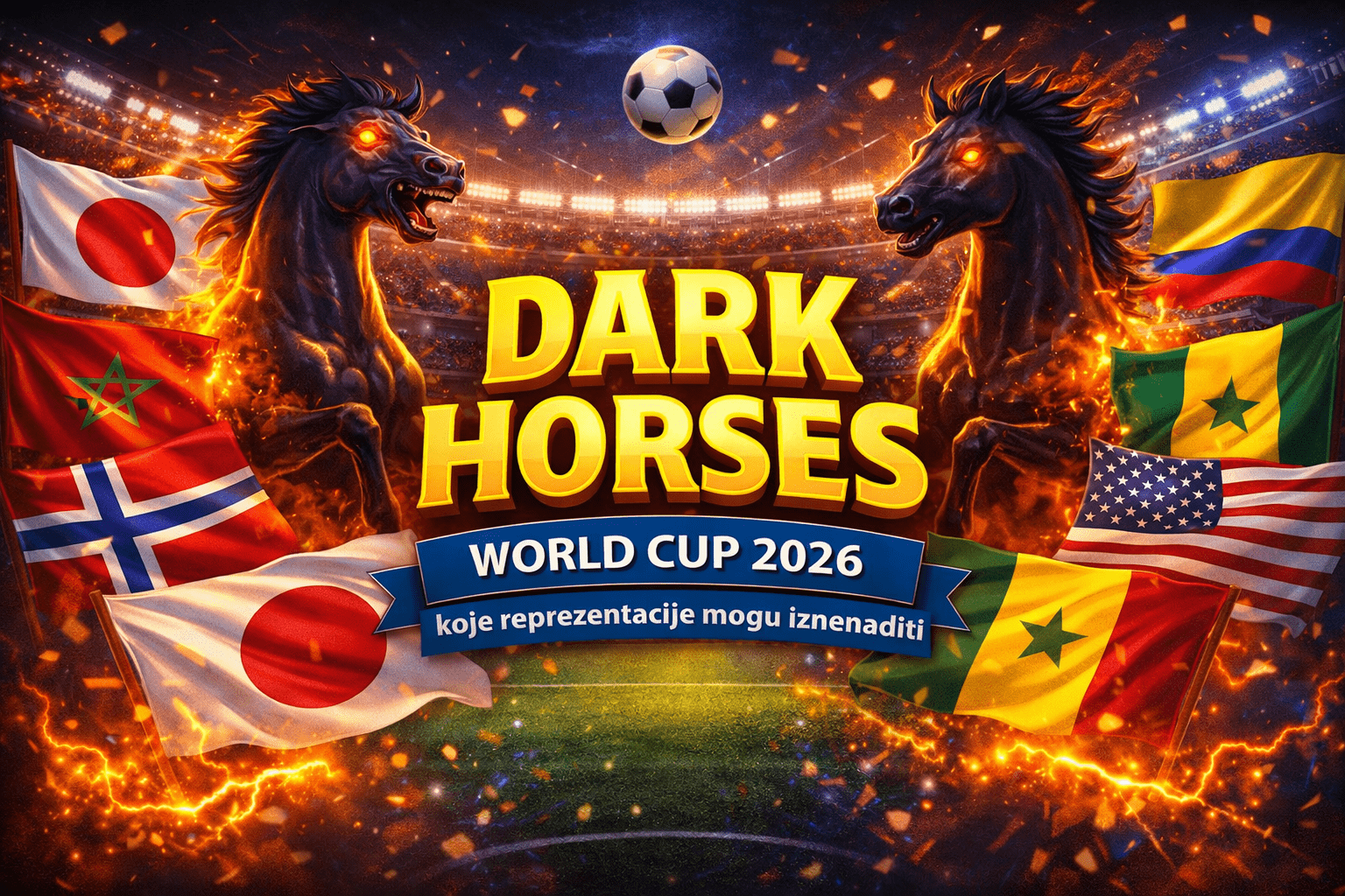Dark horses World Cup 2026: koje reprezentacije mogu iznenaditi